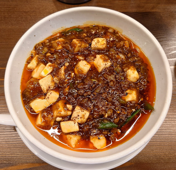 「麻婆麺(薄辛、1300円)」@SHIBIRE NOODLES 蝋燭屋 大宮西口店の写真