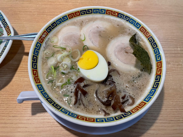 「ラーメンセット　￥１２００」@大門の写真