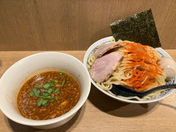 「特製辛味噌つけ麺＋特盛」@らーめんダイニング ど・みそ 京橋本店の写真