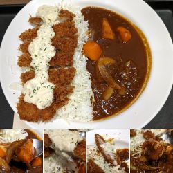 タルタルチキンかつカレー(4辛)　940円