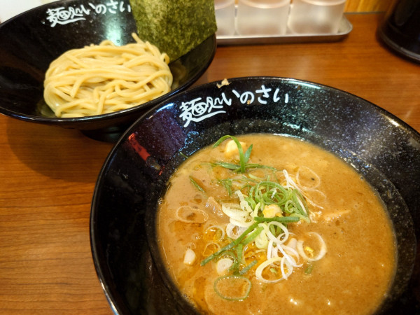 「【期間限定】濃厚つけ麺(半麺、970円)」@麺処いのさいの写真