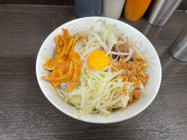 「汁なし」@ラーメン二郎 川越店の写真