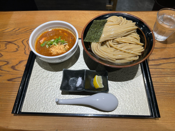 「つけ蕎麦大（1300）辛味変更（100）」@中華蕎麦 ひら井の写真