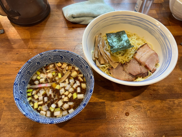 「つけそば醤油中盛（850）」@麺屋 悠の写真