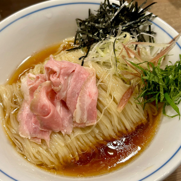 「【夏限定】昆布水×いりこ 冷やし蕎麦」@中華そば TORICOの写真