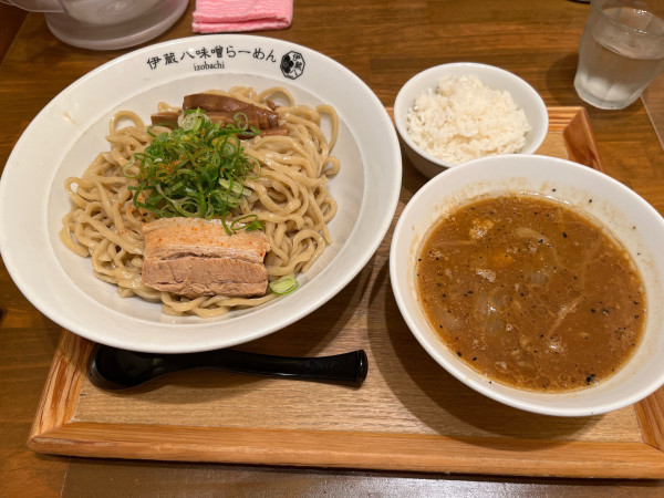「香がし味噌つけめん　大盛り」@伊蔵八味噌らーめんの写真