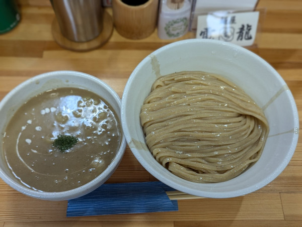 「じゃがいもの白湯つけ麺」@麺屋電龍の写真