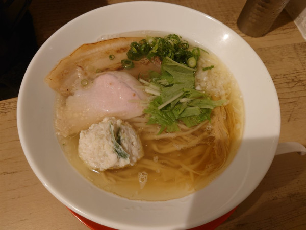 「塩そば」@上方中華そば 丸嘉の写真