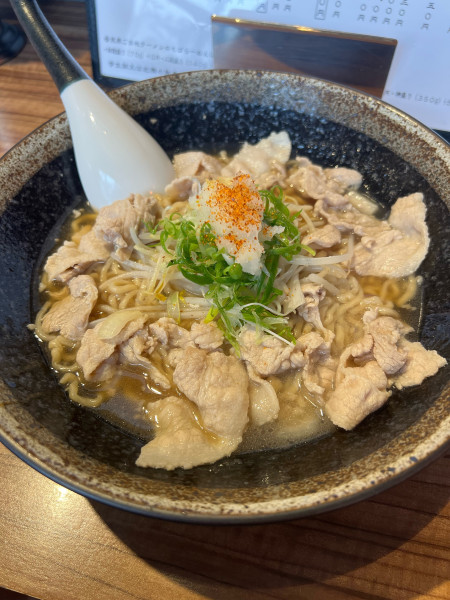 「もばらーめん初段盛り」@中華そば 鷸の写真