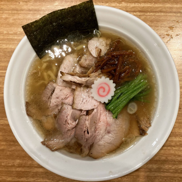「塩半チャーシューメン 1000円」@長岡食堂 横浜西口店の写真