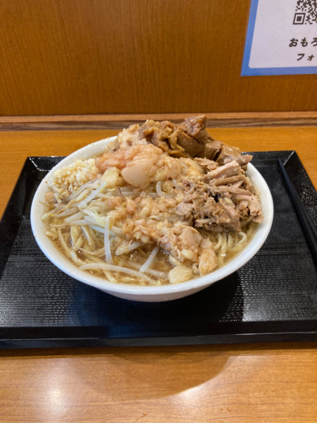 「大ラーメン豚3枚」@夢の一歩 大阪和泉店の写真