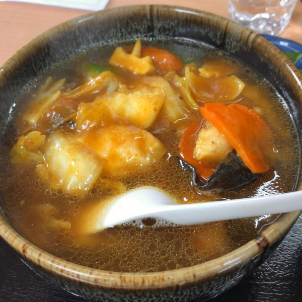 「カレーあんかけラーメン」@来来軒の写真