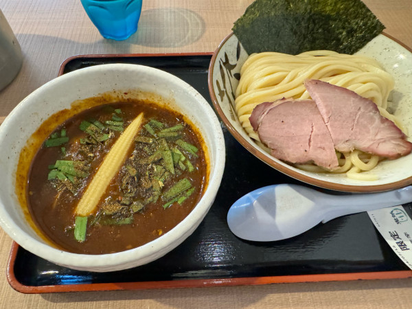 「辛シビ味噌つけ麺」@大勝軒てつの写真