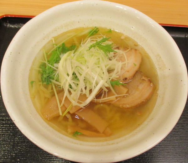 「＜会津　鈴木飯店＞あごだし塩らぁ麺　870円」@日本橋ふくしま館 MIDETTE ミデッテの写真