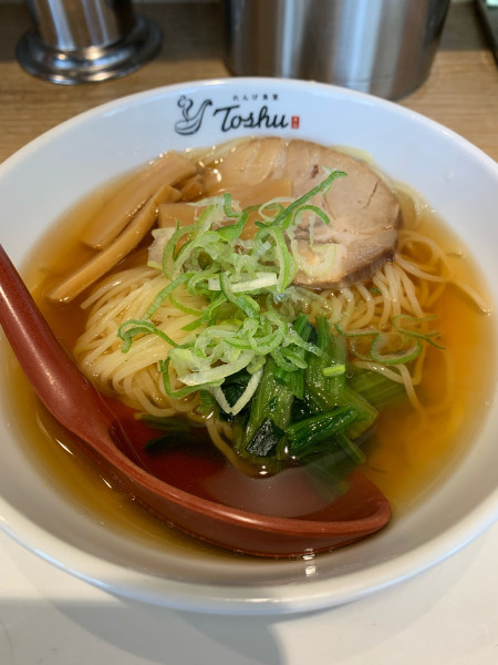「半ラーメン」@れんげ食堂 Toshu 西大島店の写真