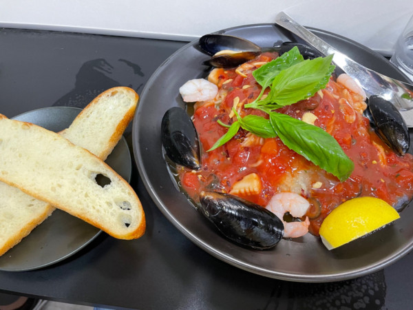 「(土)(日)限定『冷やしトマト麺 漁師風』」@自家製麺SHINの写真