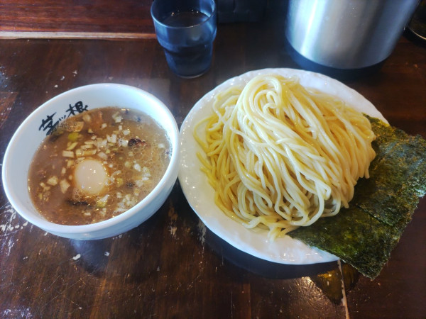 「特製つけ麺 大」@麺屋 茅根の写真