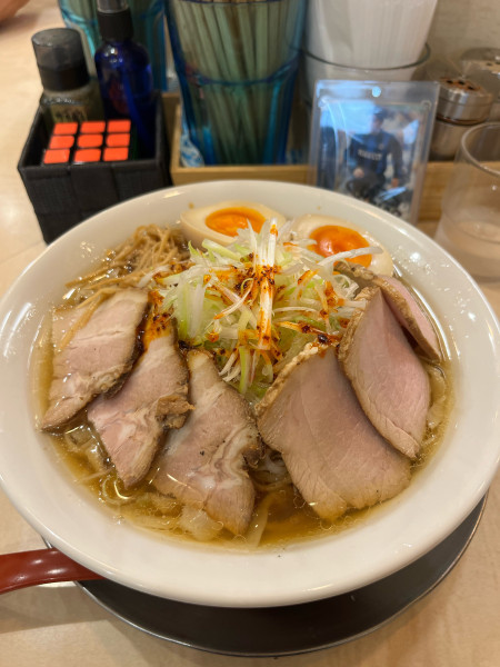 「特製喜多方らーめん」@食堂 七彩の写真