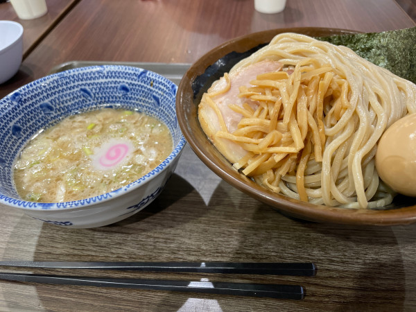 「味玉つけめん」@舎鈴 イオン板橋店の写真