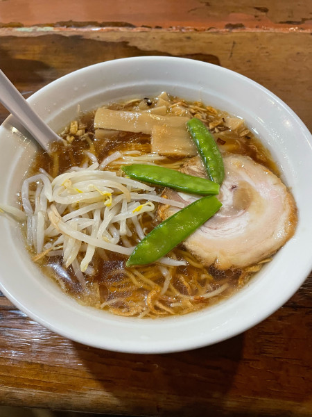 「ラーメン」@かおたんラーメンえんとつ屋 南青山店の写真