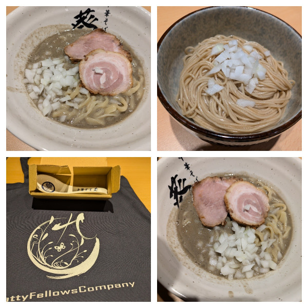 「10周年記念師弟コラボ限定ラーメン➕和え玉」@中華そば 葵の写真