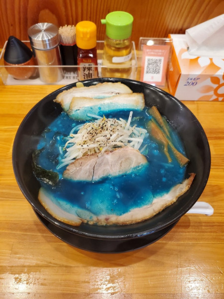 「青のとんこつ@1000」@麦笑 豊田店の写真