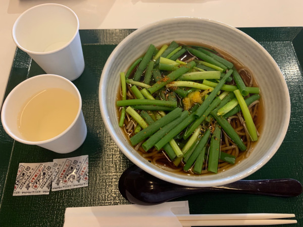 「ねぎそば 1040円」@石臼挽き蕎麦 あずみ野の写真