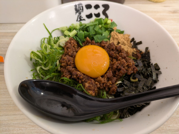 「台湾まぜそば(850円)」@麺屋 こころ 八丁堀店の写真