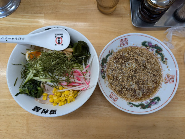 「［夏季限定］特製冷やしつけ麺」@田村屋の写真