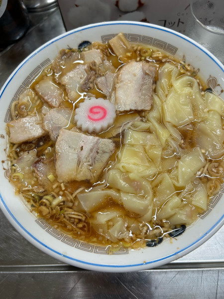 「チャーシュワンタン麺」@中華そば みたかの写真