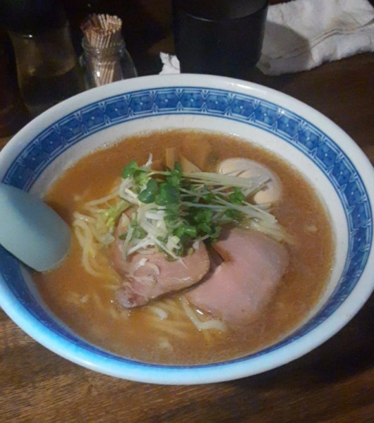 「らーめん+味玉」@燦燦斗の写真