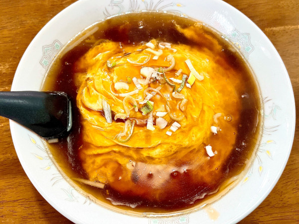 「天津ラーメン（715円）」@中国台湾料理 福都 筑西店の写真