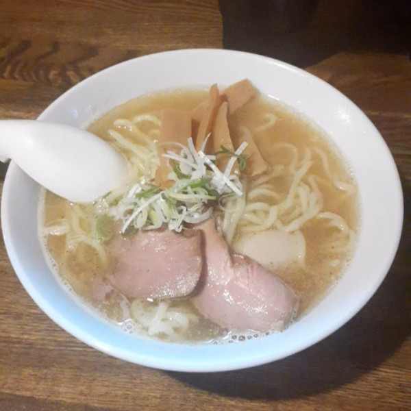 「塩そば＋味玉」@燦燦斗の写真