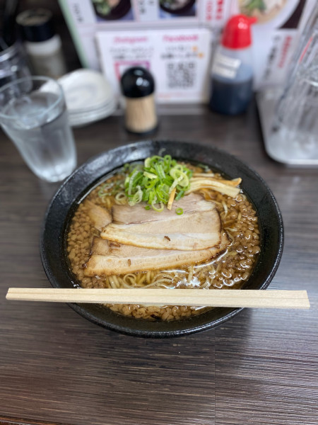 「がらそばこってり大盛」@らーめん家 がらの写真