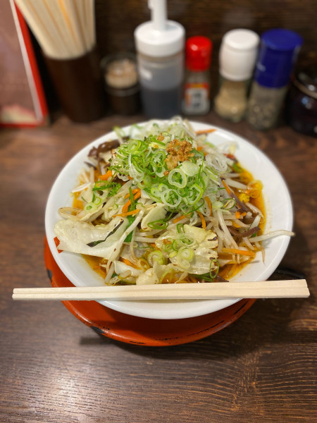 「スタミナ旨辛野菜ラーメン」@ヤサイラーメン三十二匁の写真