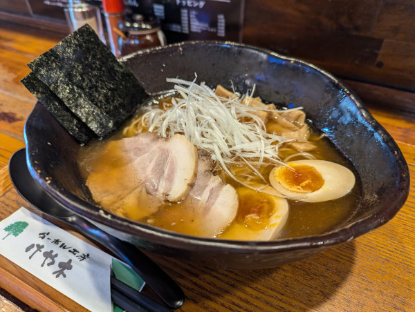 「けや木らーめん」@らーめん工房 けや木の写真