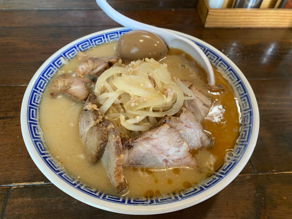 「味玉チャーシュー上越味噌ラーメン1,280円」@niるい斗の写真