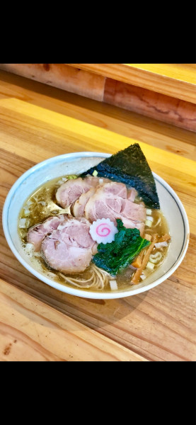 「叉焼麺しお」@だし・麺 未蕾の写真