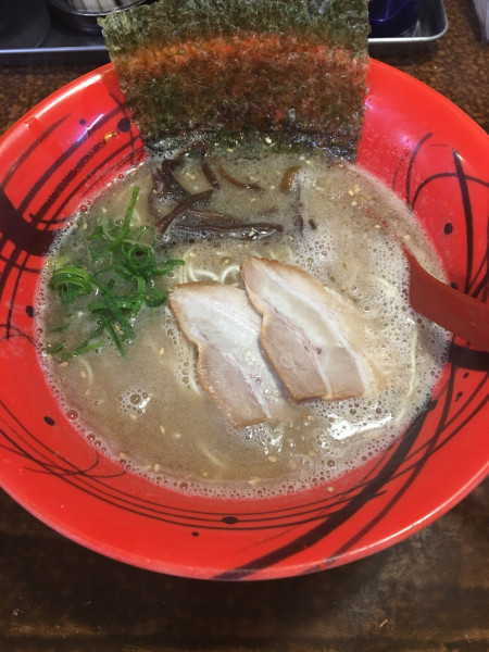 「博多豚骨ラーメン(700円)」@ほんな骨の写真