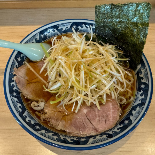 「醤油ネギラーメン」@らーめん 汐見軒の写真