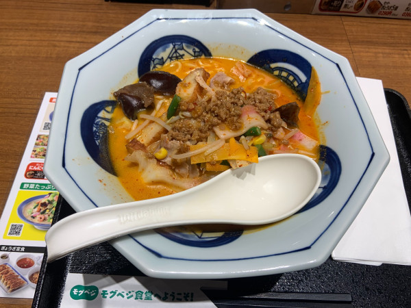 「夏辛ちゃんぽん」@長崎ちゃんぽん リンガーハット 川越U_PLACE店の写真