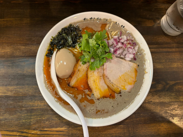 「特製ぴりりとしたタナニボ大盛（1350）」@たなか青空笑店の写真