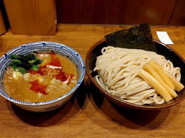 「坦々つけめん（並）」@舎鈴 ビーンズ武蔵浦和店の写真