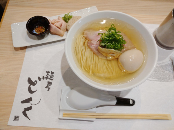 「特上清澄白醤油蕎麦（1,500円）」@麺屋どんくの写真