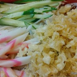 冷やしたぬきそば（640円）