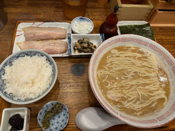 「のどぐろ定食」@炭火焼濃厚中華そば 大覇道の写真