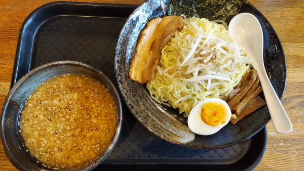 「味噌つけ麵・細麺 1030円」@メガらーめんの写真