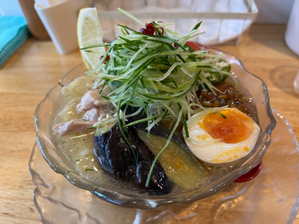 「冷やしとりそば」@らーめん天神下 大喜の写真