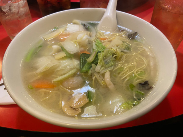 「海鮮タンメン」@創造中華 華星 綱島店の写真