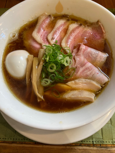 「肉玉醤そば」@らぁ麺や 汐そば雫の写真